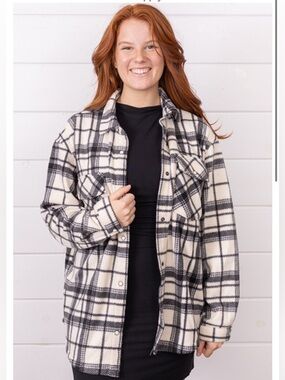 NWOT Z Supply The Hiker Two Tone Fleece Jacket